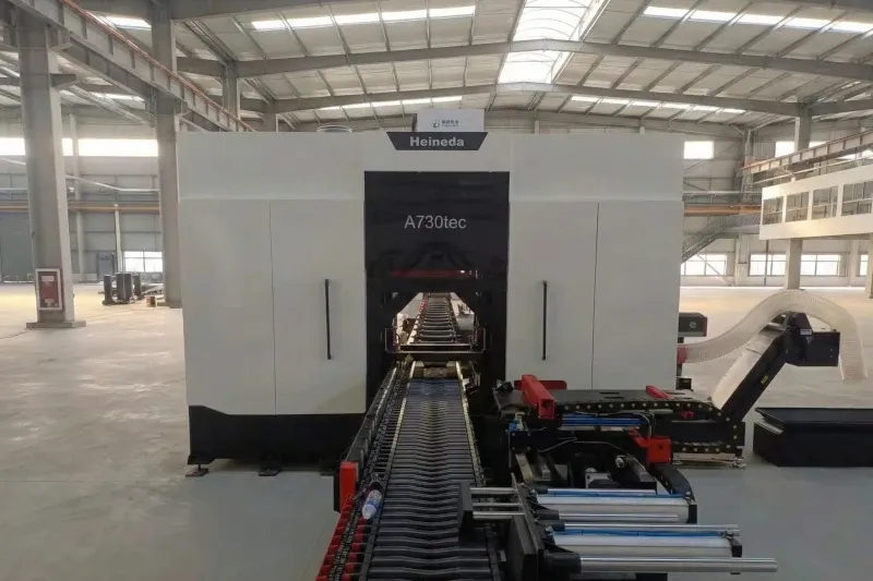 Heineda 730tec billet sawing line metal cutting equipment