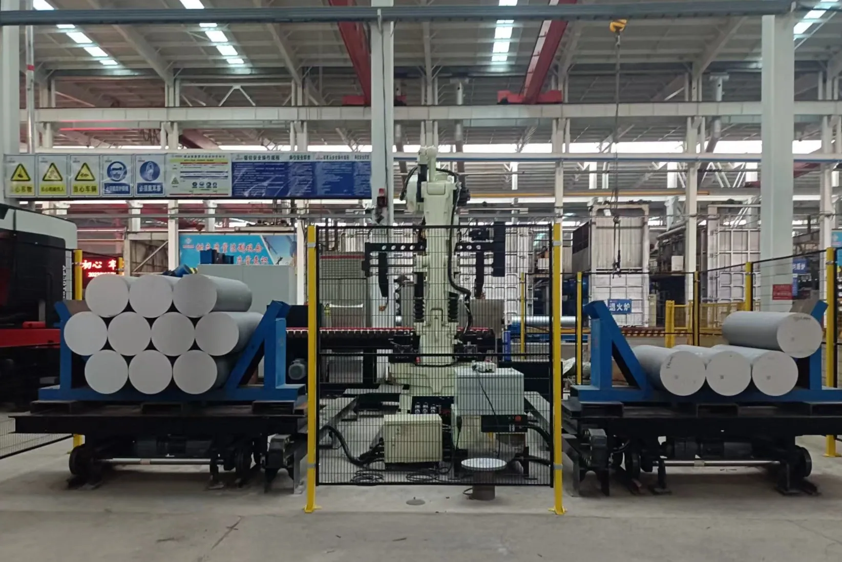 Heineda billet sawing line unloading device metal cutting equipment