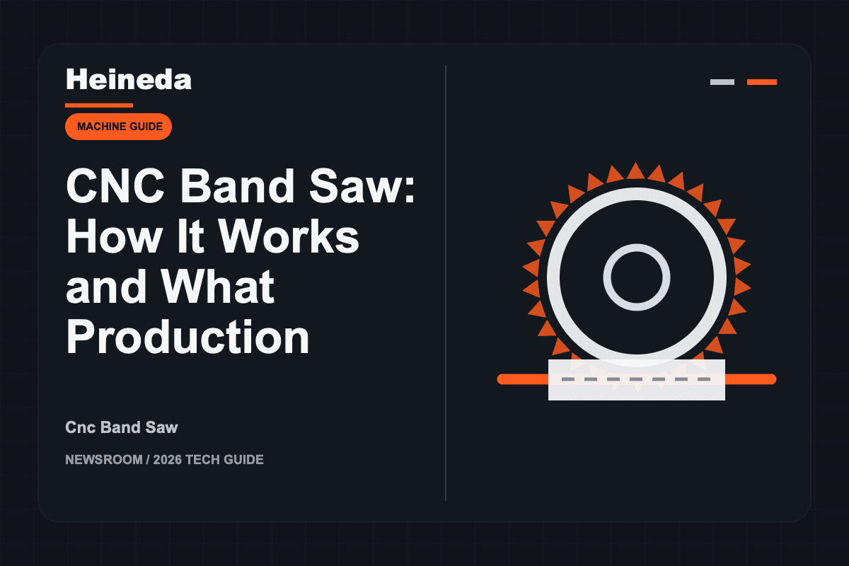 CNC Band Saw: How It Works and What Production Metrics to Expect