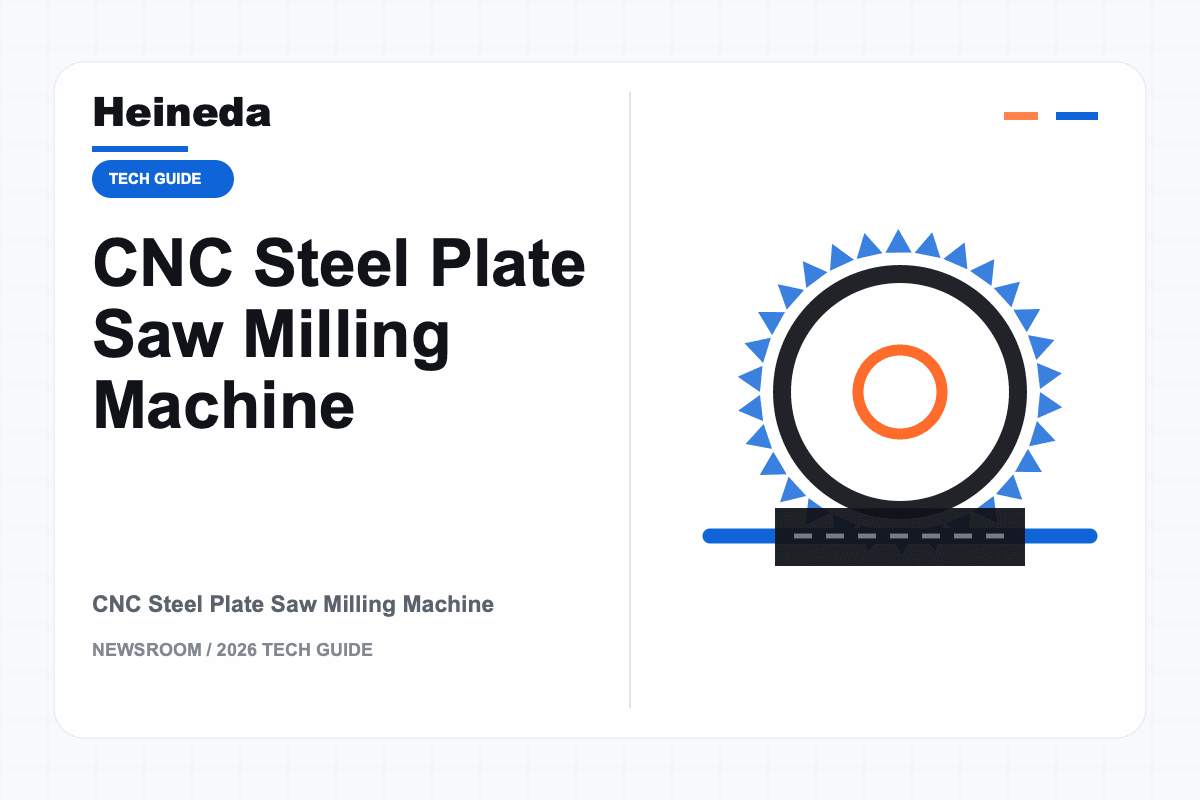 CNC Steel Plate Saw Milling Machine