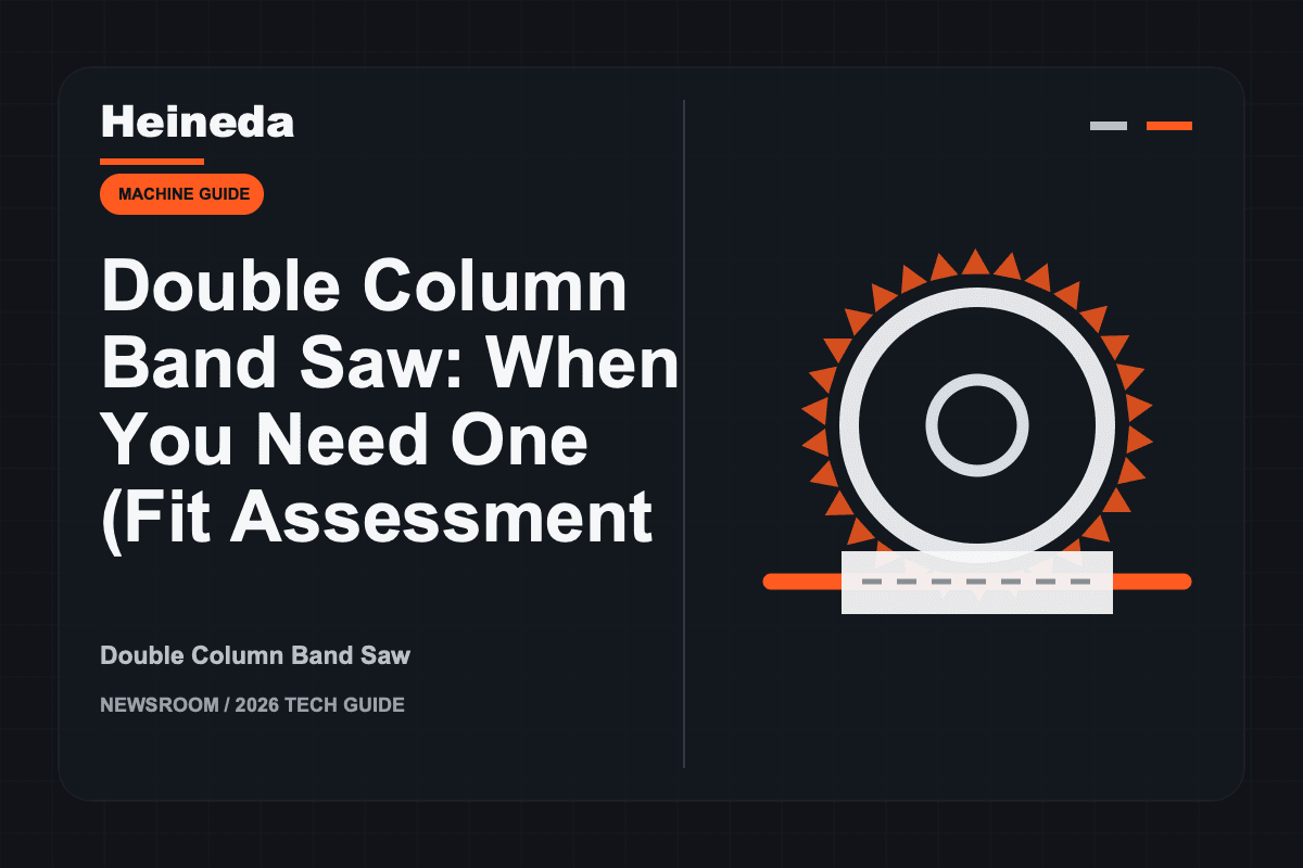 Double Column Band Saw: When You Need One (Fit Assessment Guide)
