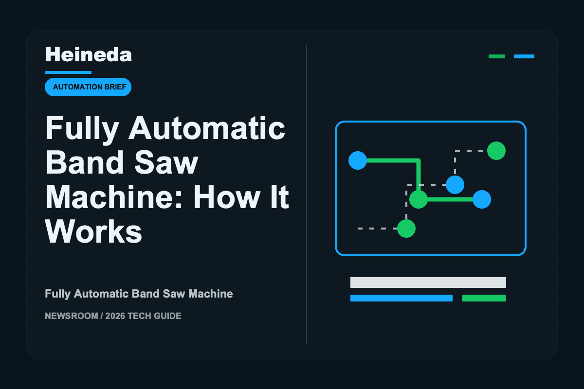 Fully Automatic Band Saw Machine: How It Works