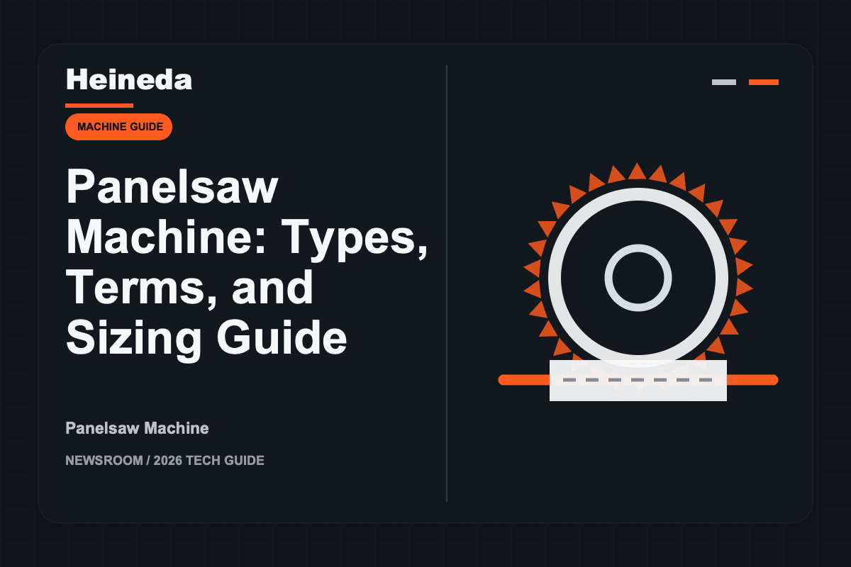 Panelsaw Machine: Types, Terms, and Sizing Guide