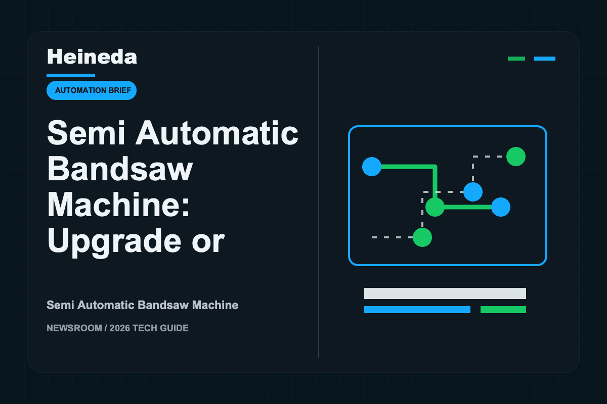 Semi Automatic Bandsaw Machine: Upgrade or Stay?