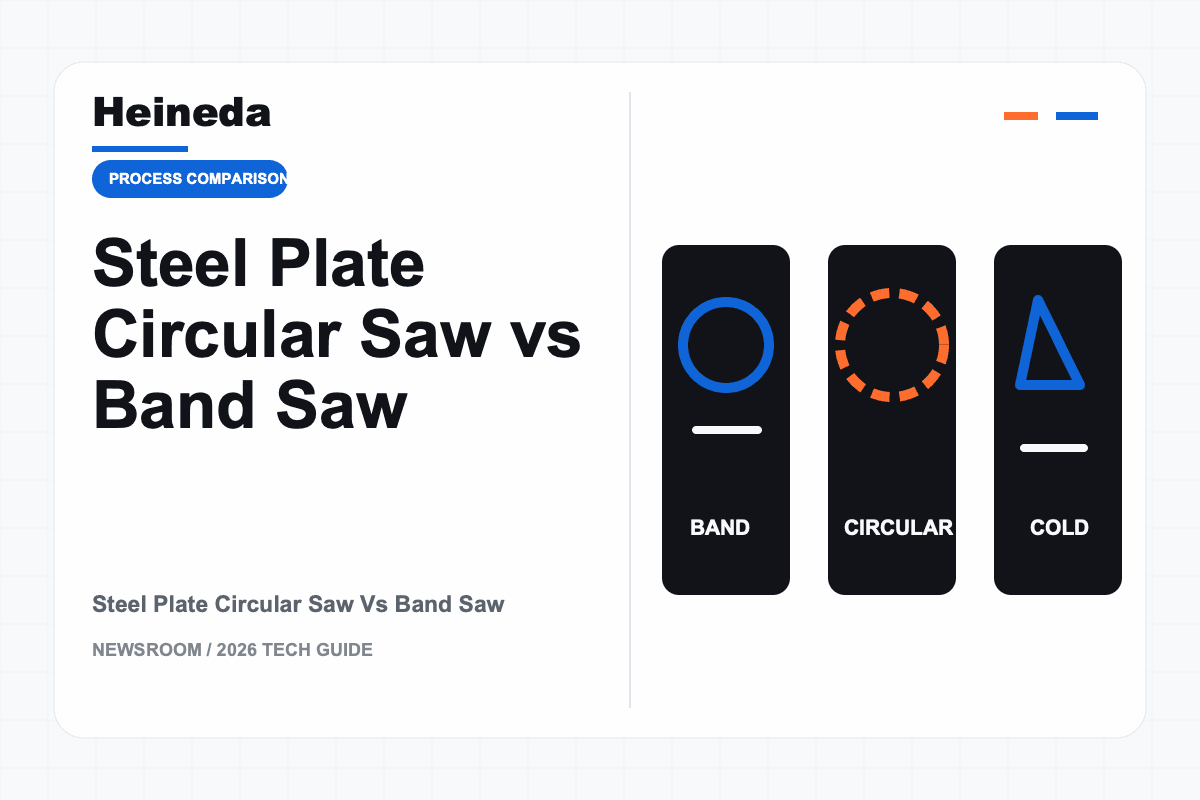 Steel Plate Circular Saw vs Band Saw